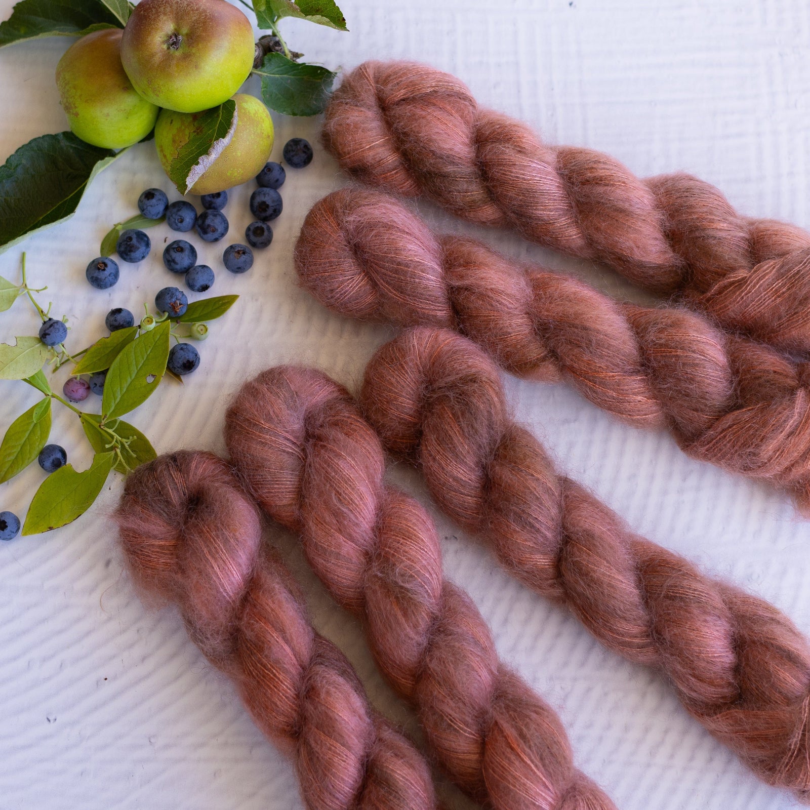 Louie & Lola Yarns Mohair Silk Lace - Harvest Collection - Copperleaf