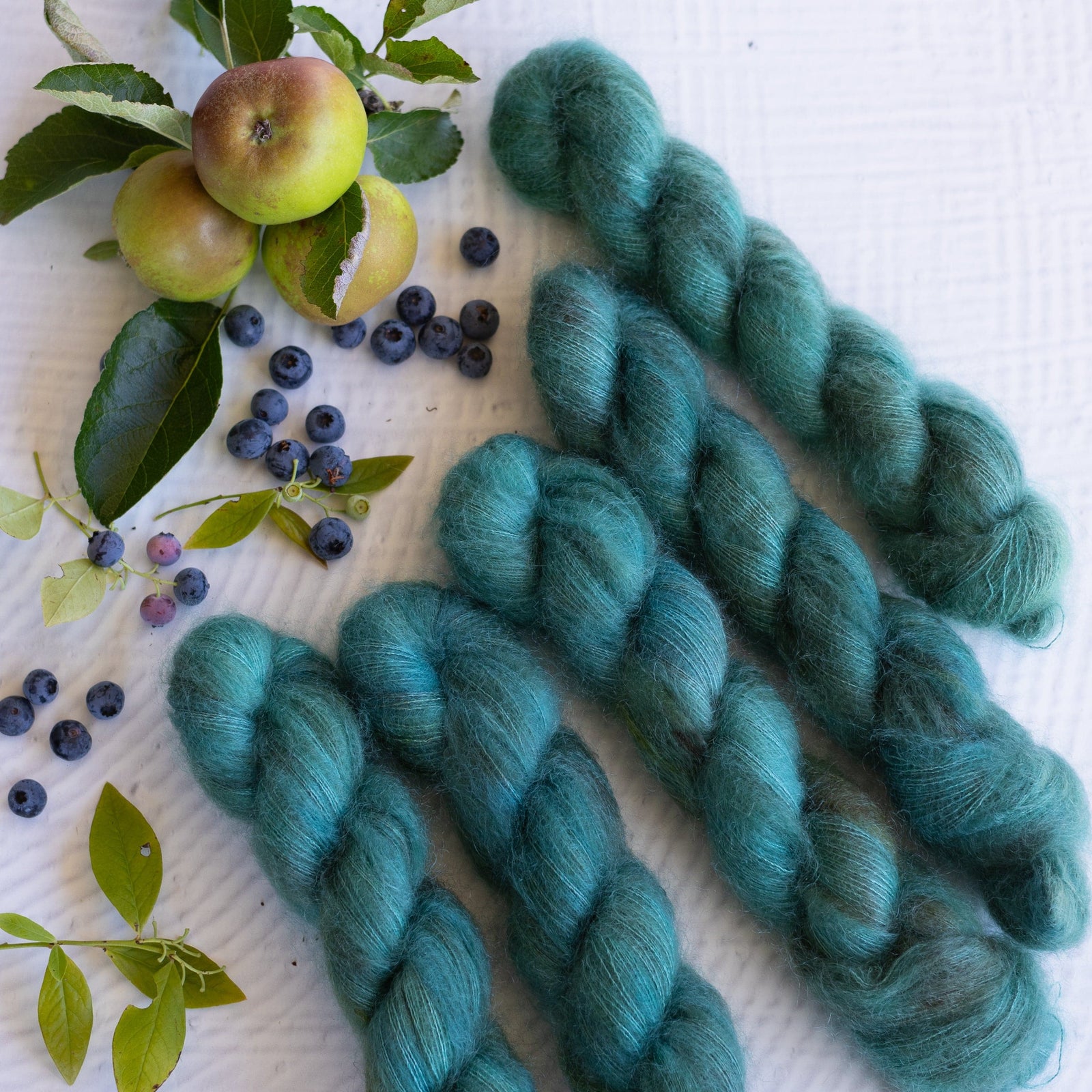 Louie & Lola Yarns Mohair Silk Lace - Harvest Collection - Kale