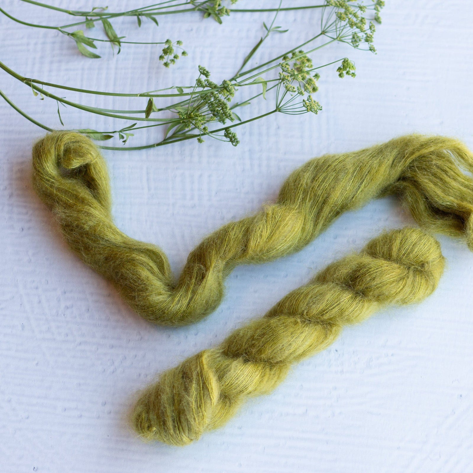 Louie & Lola Yarns Mohair Silk Lace - Lime