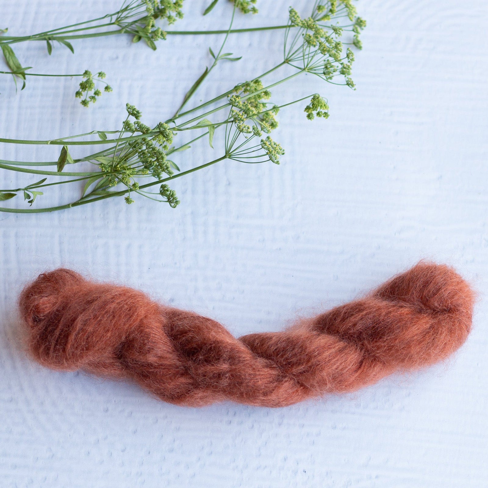 Louie & Lola Yarns Mohair Silk Lace - Marmalade