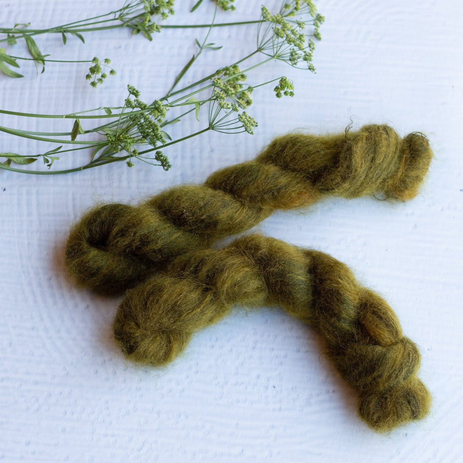 Louie & Lola Yarns Mohair Silk Lace - Olive & Oak