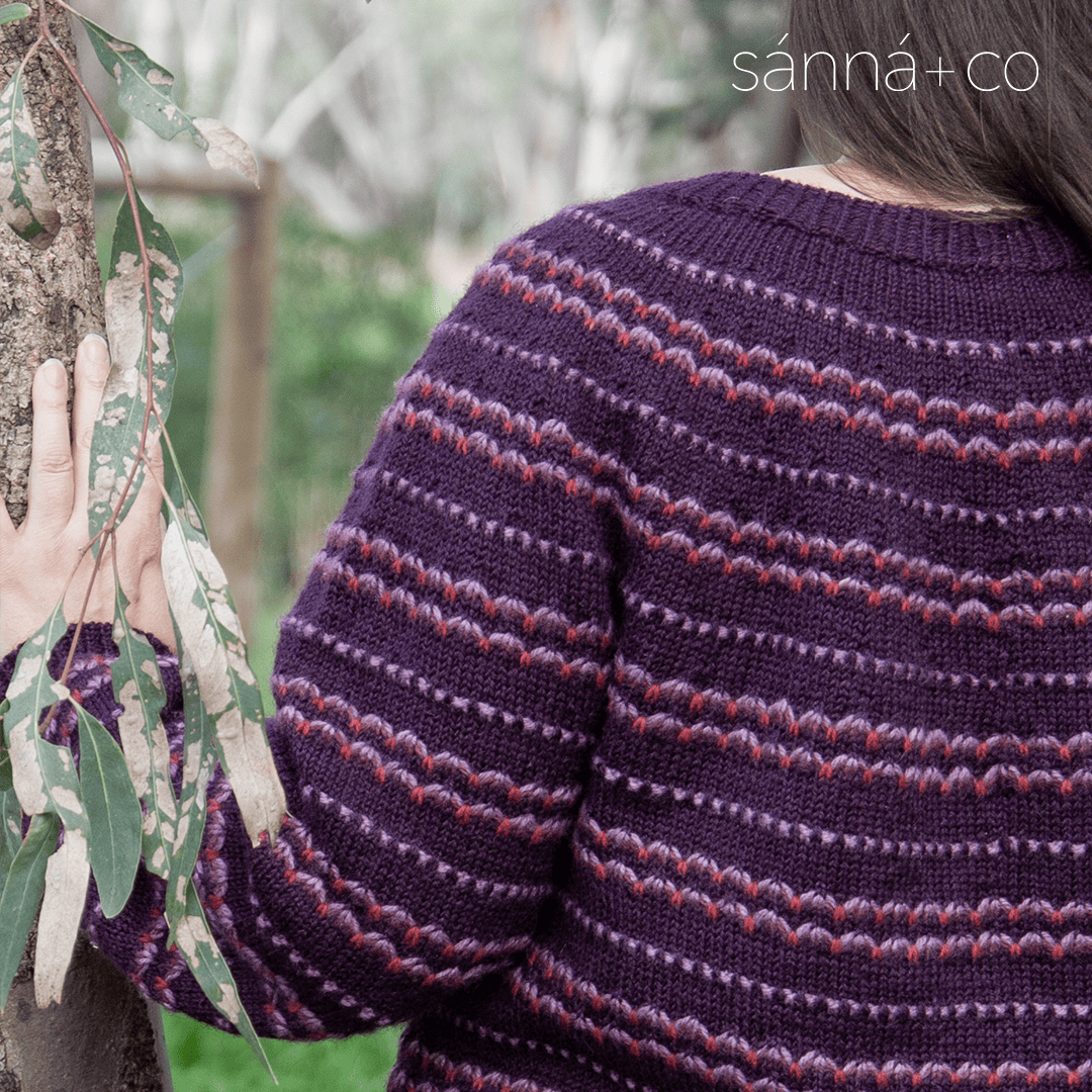 Louie & Lola Yarns Pepperberry Jumper - Yarn Kit PRE-ORDER