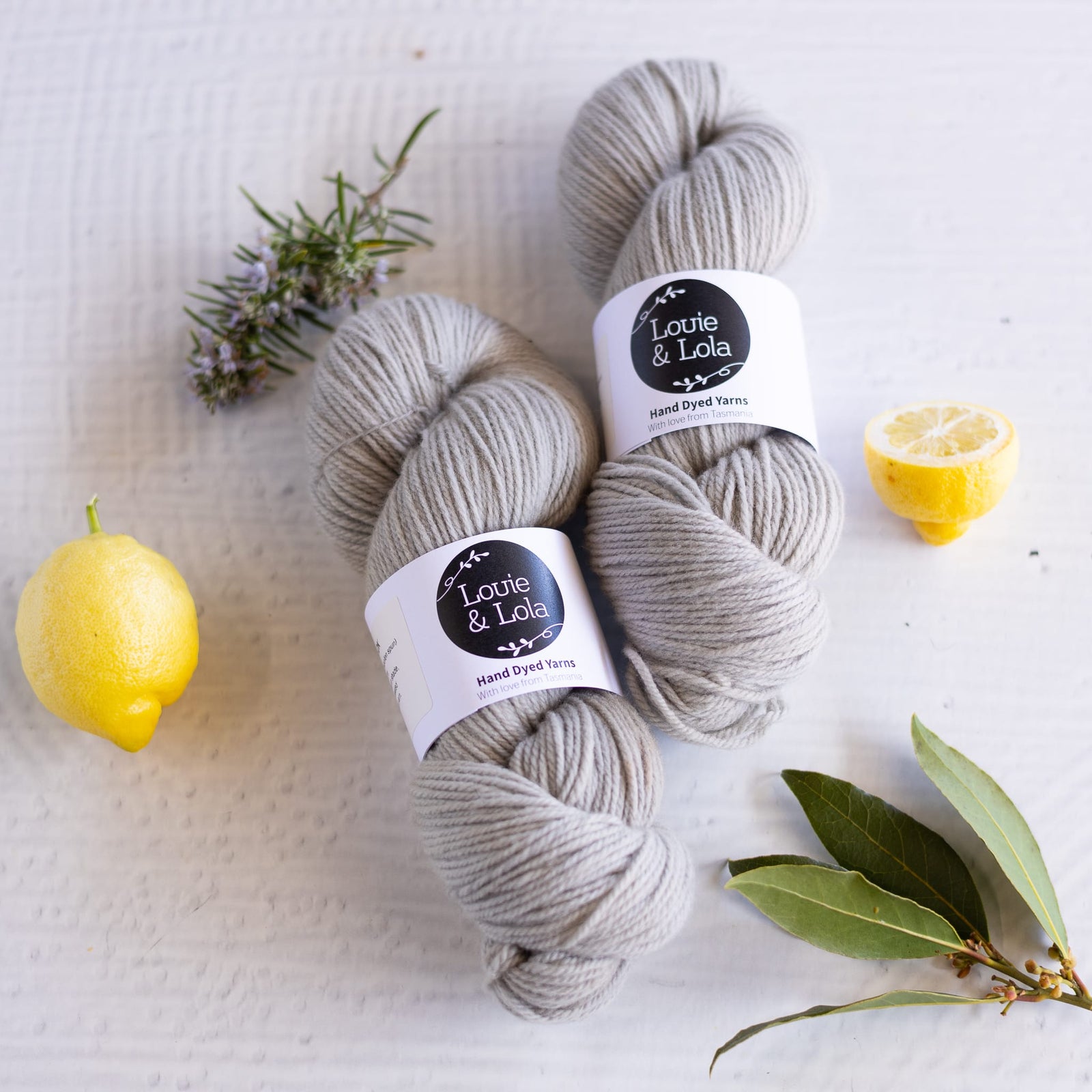 Louie & Lola Yarns Polwarth DK - Mist Prototype Batch