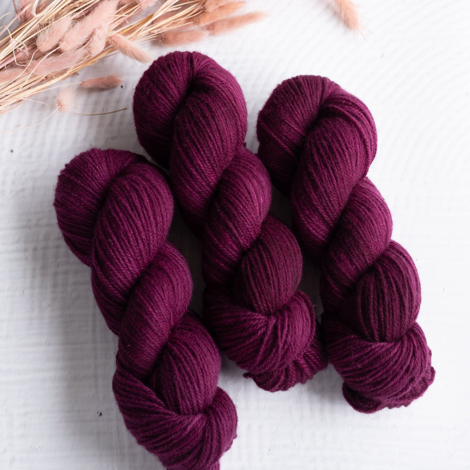 Louie & Lola Yarns Polwarth DK - Tonals Collection - Cabernet