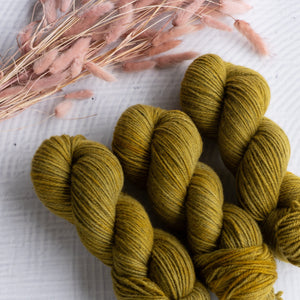 Louie & Lola Yarns Polwarth DK - Tonals Collection - Olive
