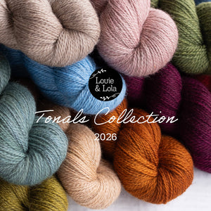 Louie & Lola Yarns Polwarth DK - Tonals Collection - Stone