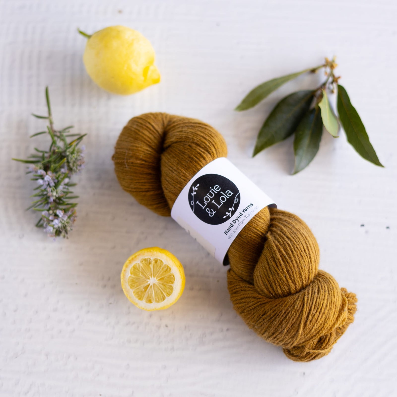 Louie & Lola Yarns Polwarth Fingering - Bronze