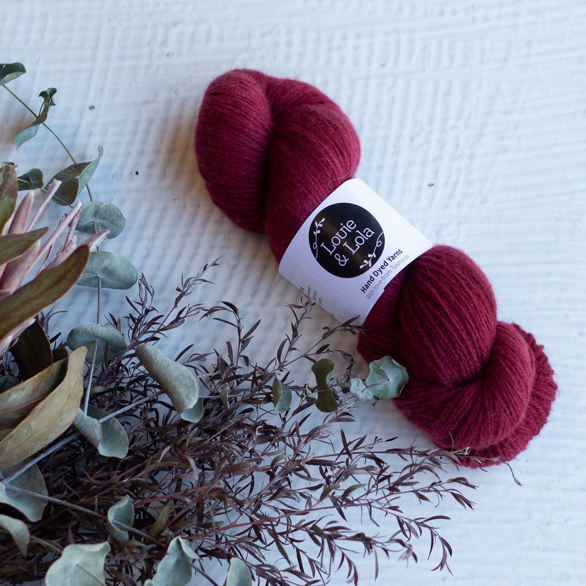 Louie & Lola Yarns Polwarth Fingering -Spreyton