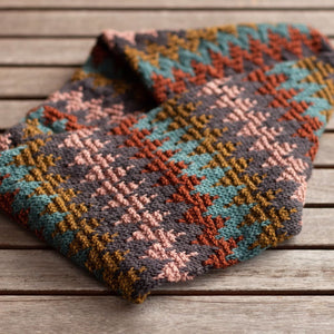 Louie & Lola Yarns Recollect Cowl - Merino Fingering Yarn Kit