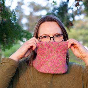 Louie & Lola Yarns Rollo Double Cowl - Merino Possum Kit
