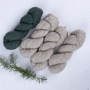 Louie & Lola Yarns Sizes 1-2 / Kelp Lumme Sweater Yarn Kit PRE-ORDER