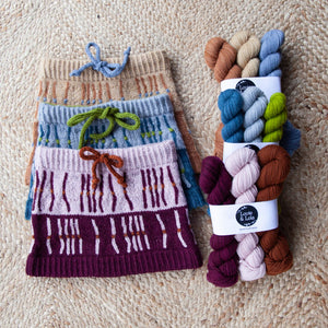 Louie & Lola Yarns Snow Gum Cowl - Yarn Kit PRE-ORDER