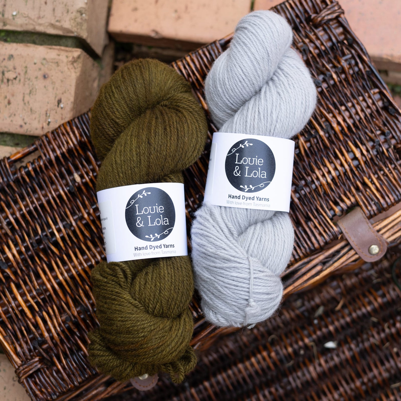 Louie & Lola Yarns Snow Gum Vest - Yarn Kit PRE-ORDER