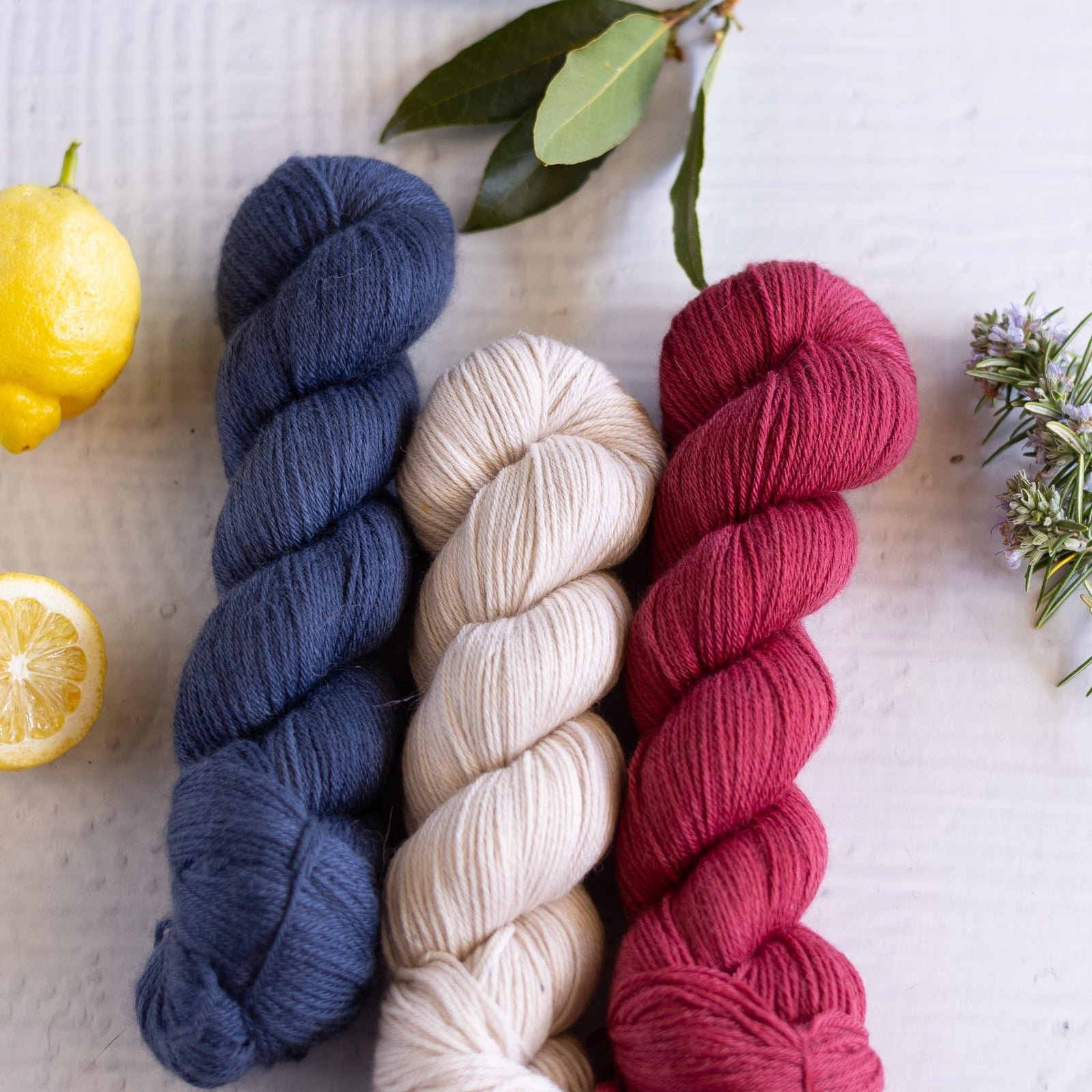 Louie & Lola Yarns SRS Merino Alpaca Fingering -  Derwent River Trio