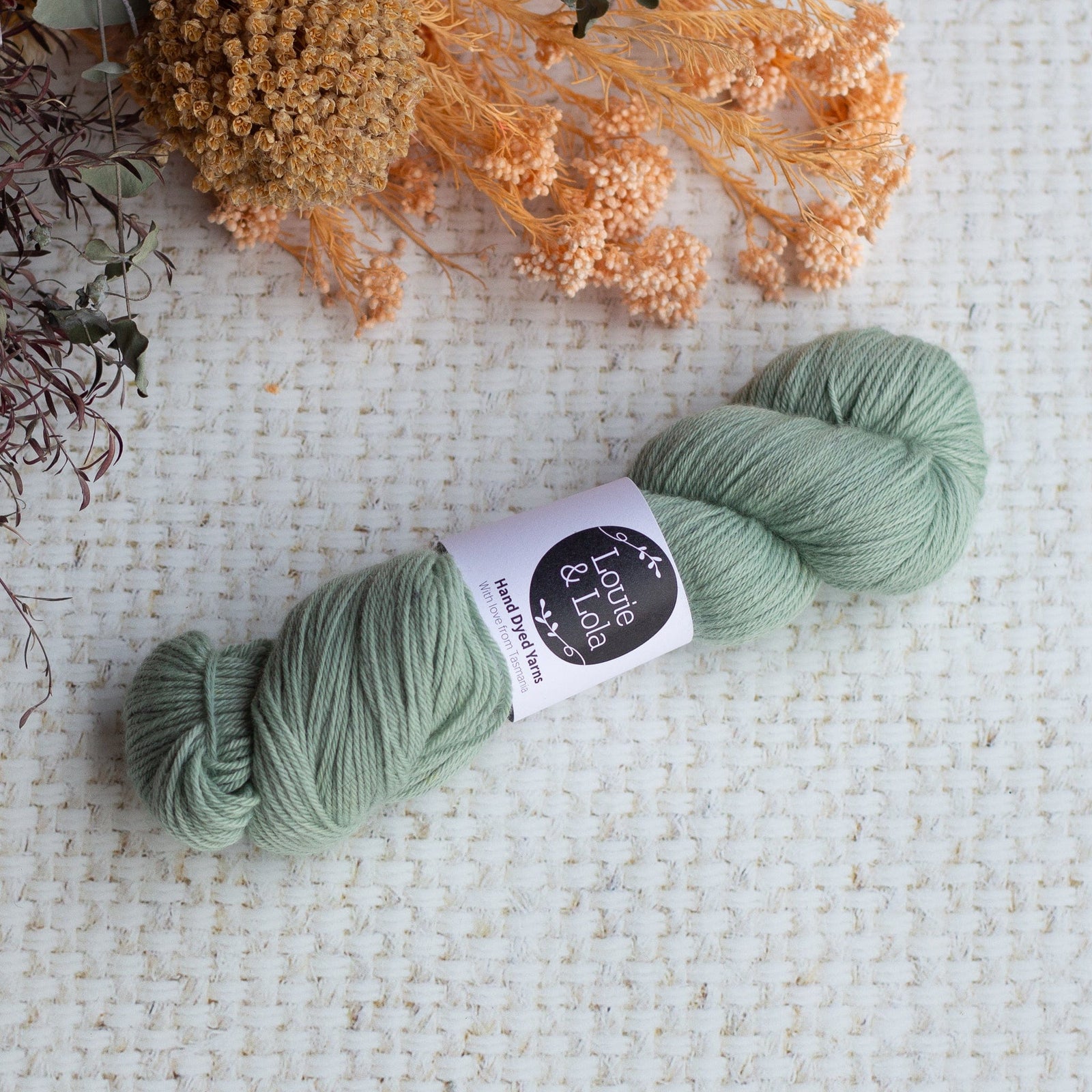 Louie & Lola Yarns SRS Merino Alpaca Fingering - Eucalyptus