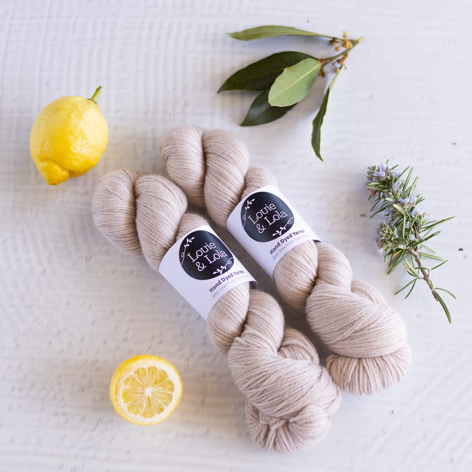 Louie & Lola Yarns SRS Merino Alpaca Fingering - Evandale Duo