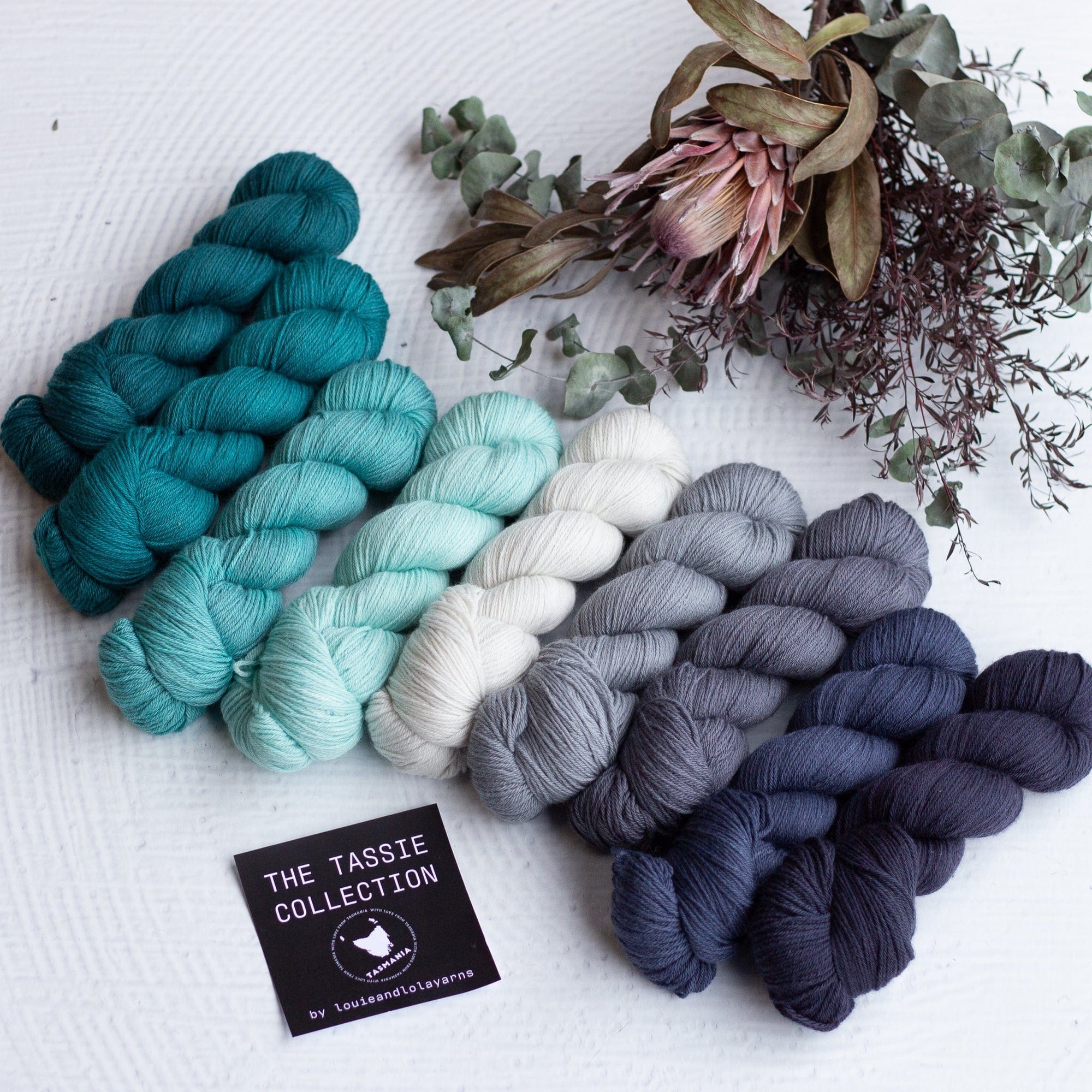 Louie & Lola Yarns SRS Merino Fingering - Tassie Collection - Kunanyi