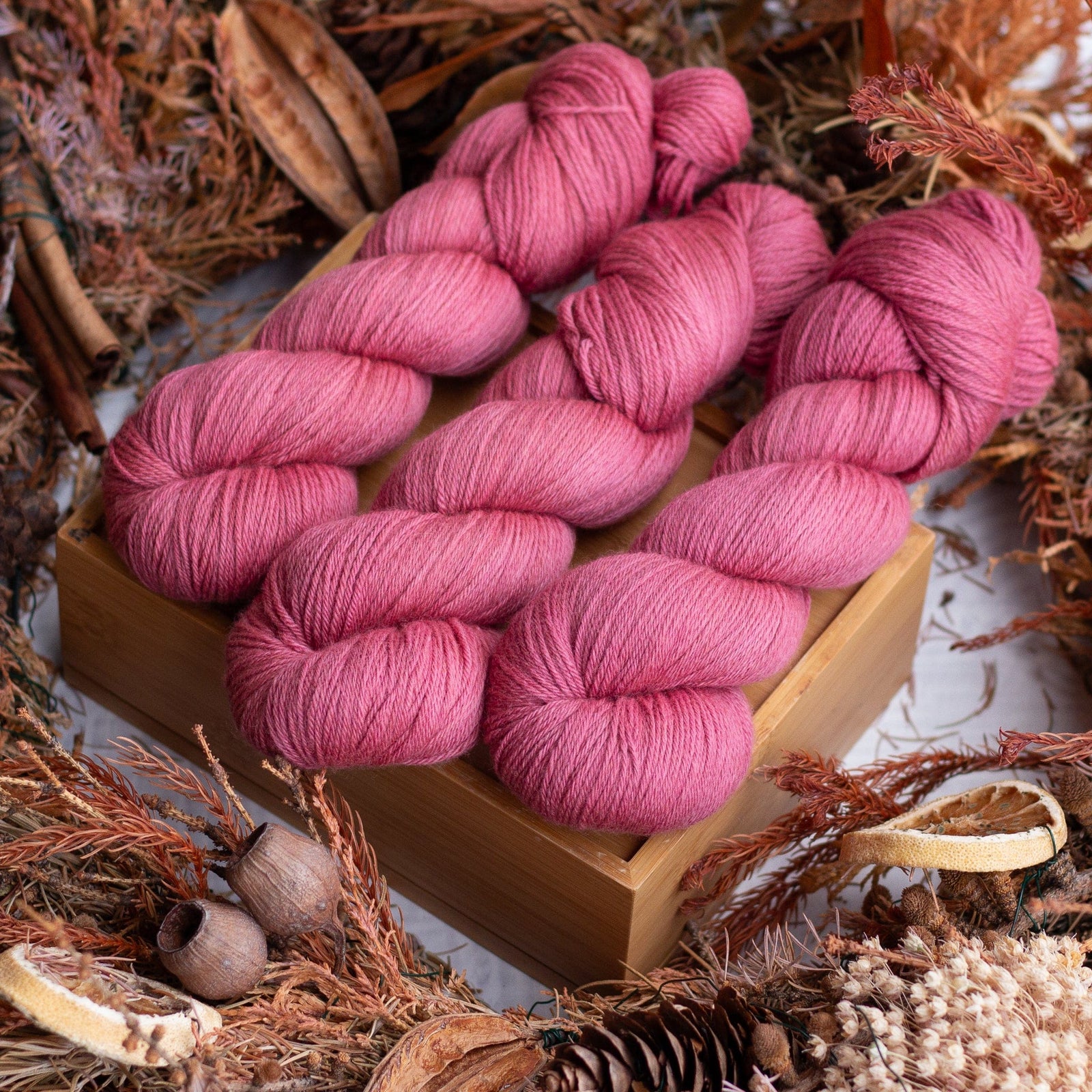 Louie & Lola Yarns SRS Merino Fingering - Tassie Collection - Tassie Heath