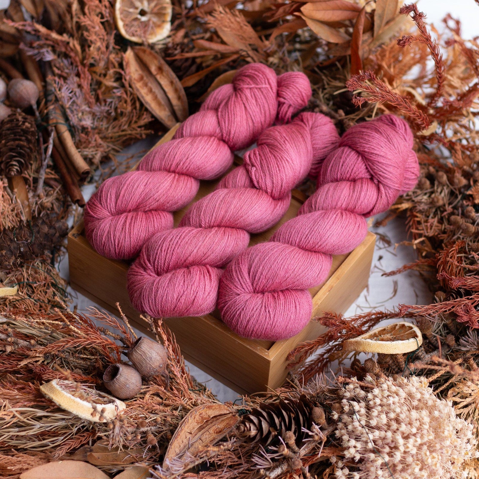 Louie & Lola Yarns SRS Merino Fingering - Tassie Collection - Tassie Heath