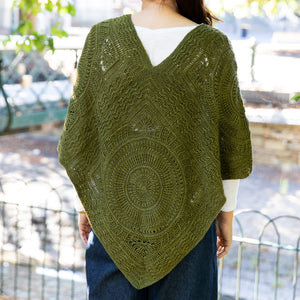Louie & Lola Yarns Staple Poncho - Merino Silk Yak Yarn Kit PRE-ORDER