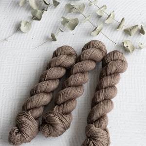 Louie & Lola Yarns Stone Staple Poncho - Merino Silk Yak Yarn Kit PRE-ORDER