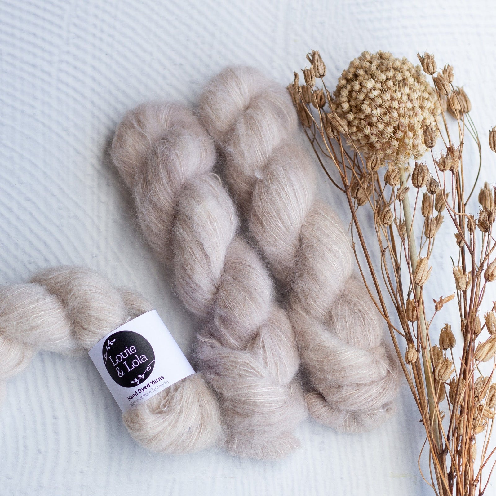 Louie & Lola Yarns Suri Silk Lace - Evandale