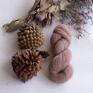 Louie & Lola Yarns Tea Rose Short Crimp Cowl Yarn Kit PRE-ORDER