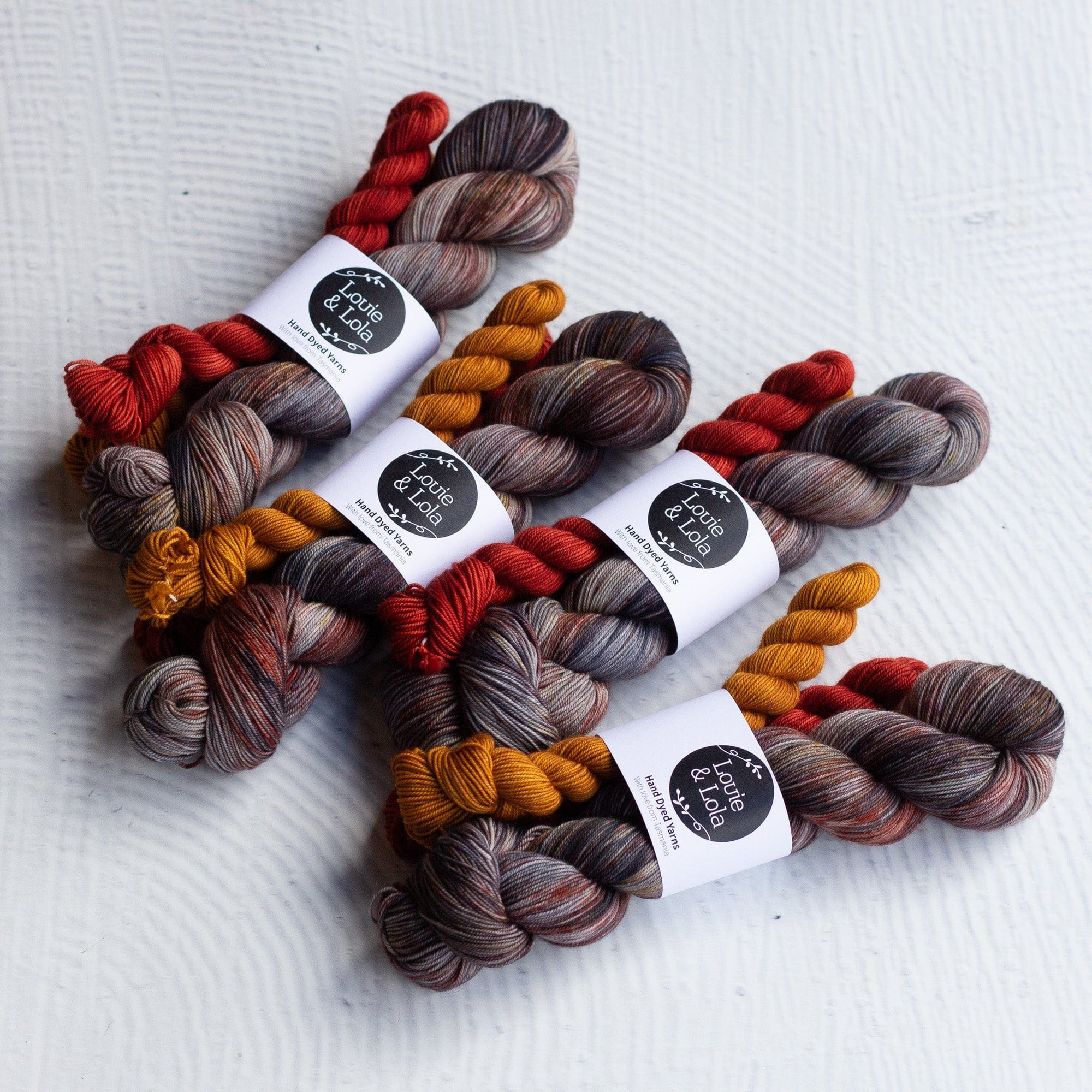 Louie & Lola Yarns Yarn Club Feather & Flock Yarn of the Month - January 2025 - Silver Blue Barnevelder
