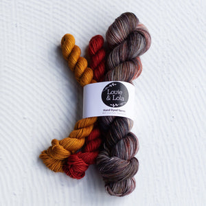 Louie & Lola Yarns Yarn Club Feather & Flock Yarn of the Month - January 2025 - Silver Blue Barnevelder