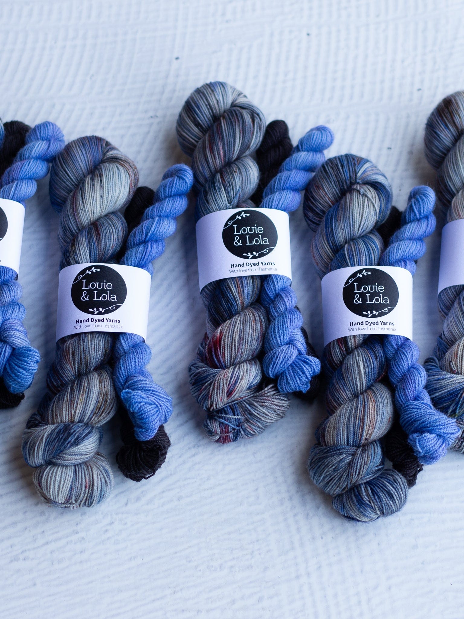 Louie & Lola Yarns Yarn Club Flock & Feather Yarn of the Month - April 2025 - Blue Breese Rooster