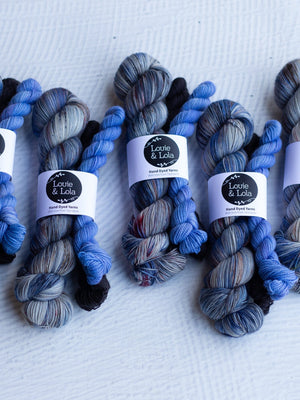Louie & Lola Yarns Yarn Club Flock & Feather Yarn of the Month - April 2025 - Blue Breese Rooster