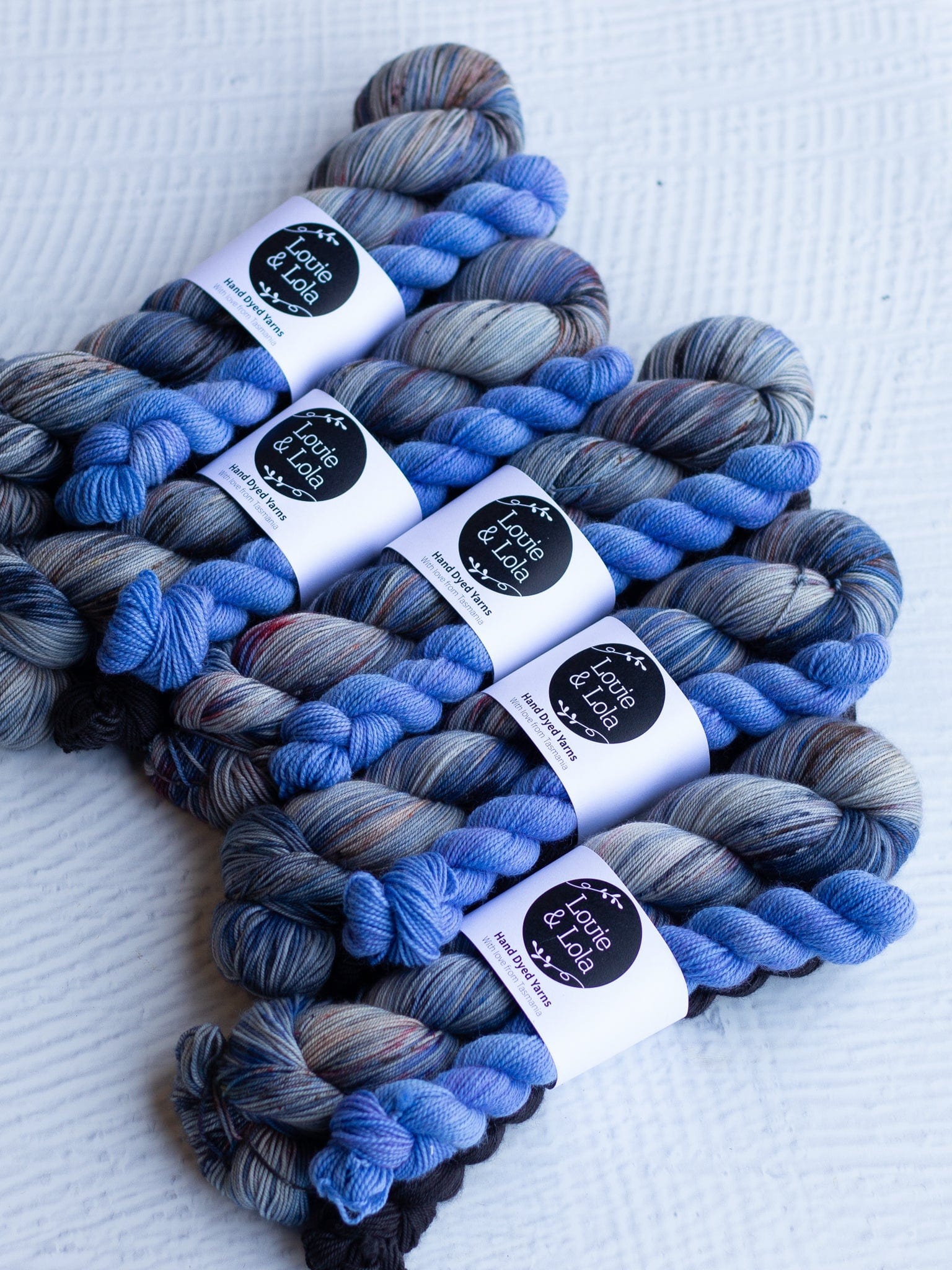 Louie & Lola Yarns Yarn Club Flock & Feather Yarn of the Month - April 2025 - Blue Breese Rooster