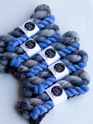 Louie & Lola Yarns Yarn Club Flock & Feather Yarn of the Month - April 2025 - Blue Breese Rooster