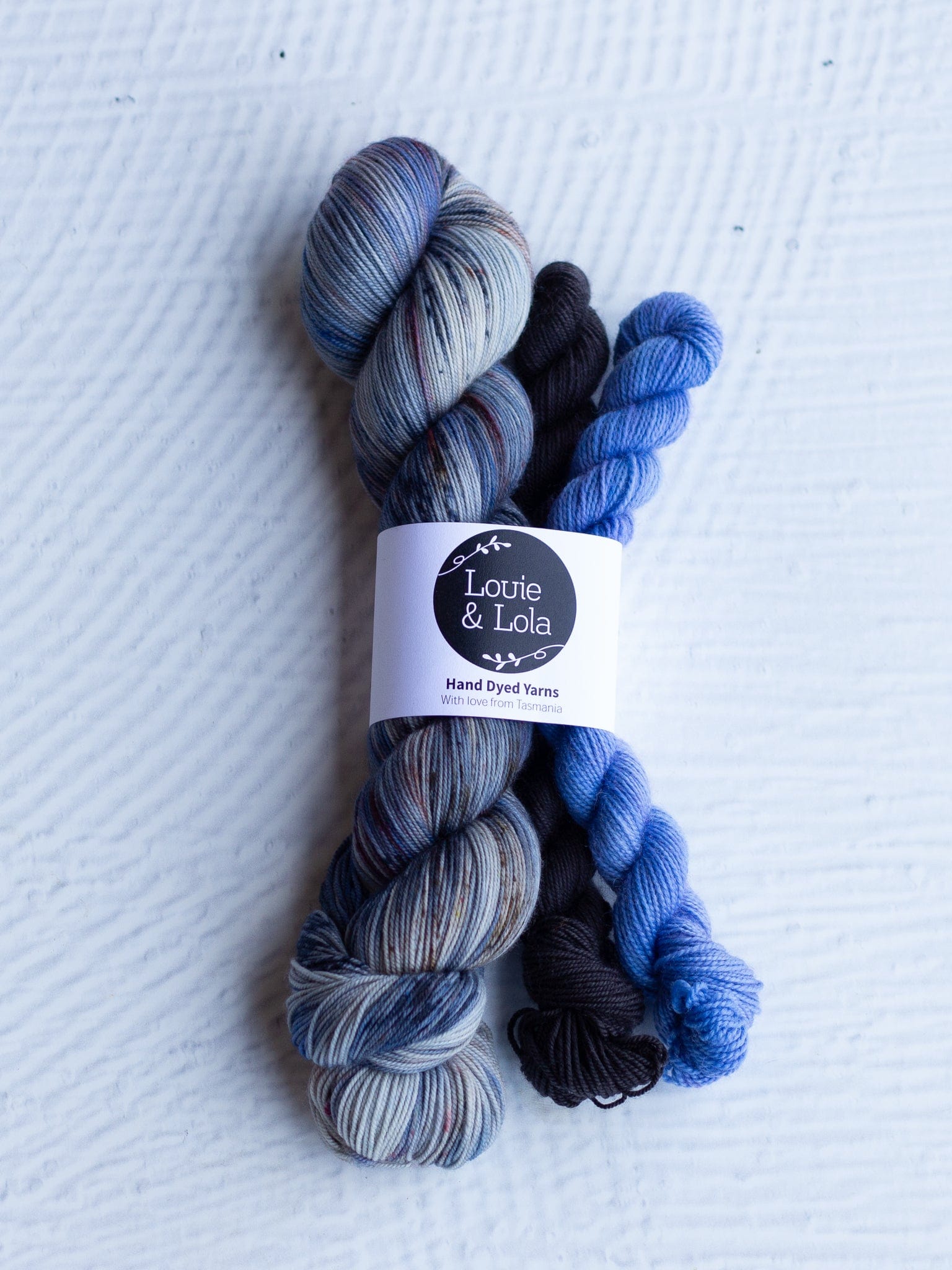 Louie & Lola Yarns Yarn Club Flock & Feather Yarn of the Month - April 2025 - Blue Breese Rooster