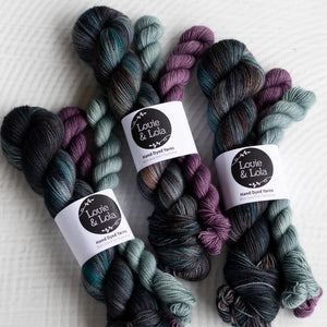 Louie & Lola Yarns Yarn Club Flock & Feather Yarn of the Month - April 2026 - Blue Andalusian Rooster