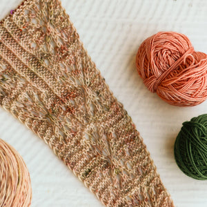Louie & Lola Yarns Yarn Club Flock & Feather Yarn of the Month - August 2025 - Salmon Faverolle Hen