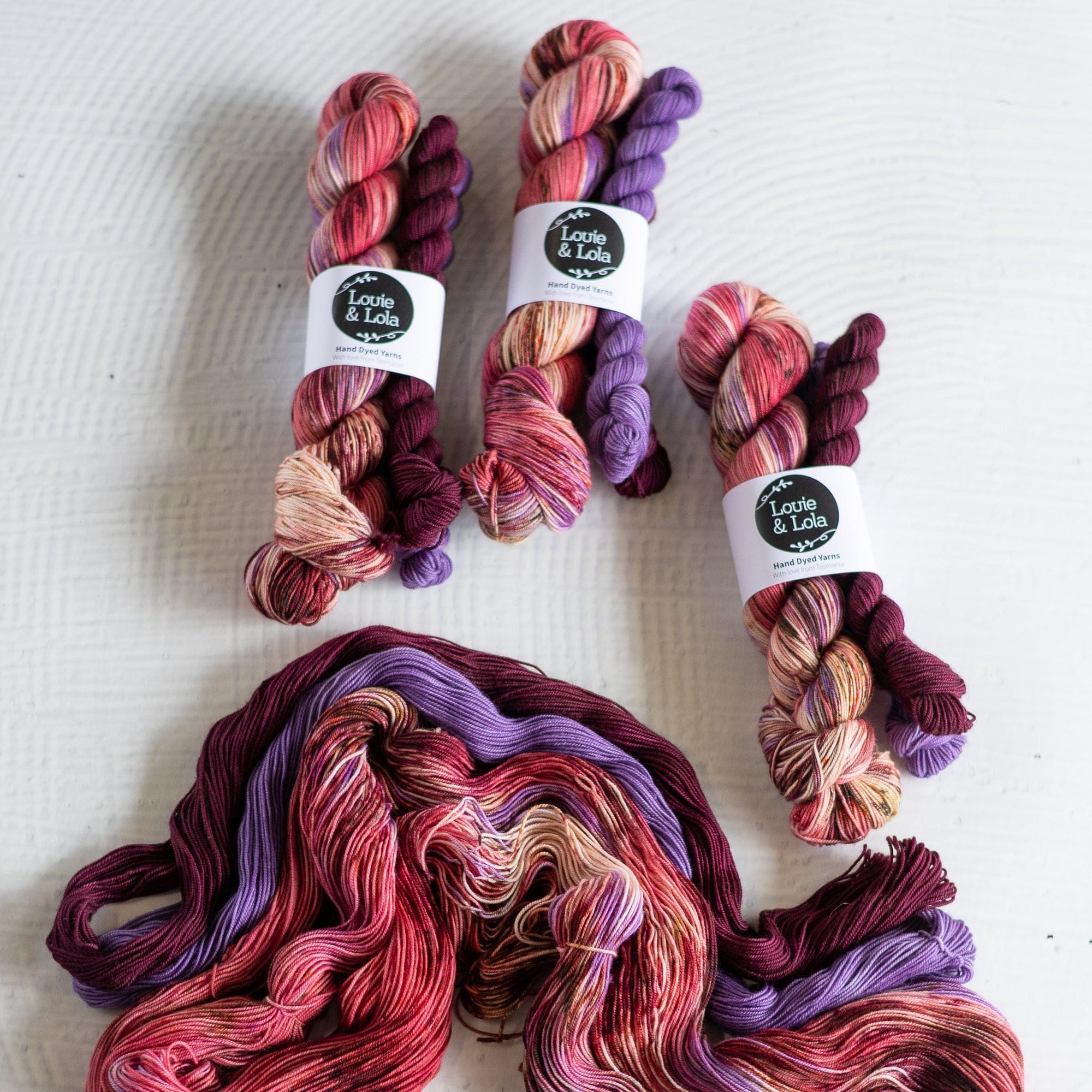 Louie & Lola Yarns Yarn Club Flock & Feather Yarn of the Month - December 2025 - Ohiki Rooster