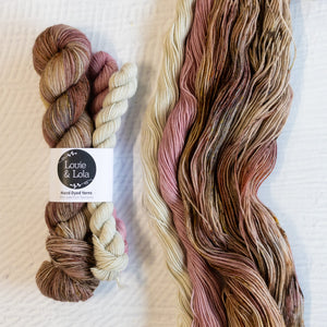 Louie & Lola Yarns Yarn Club Flock & Feather Yarn of the Month - July 2026 - Partridge Silkie Hen