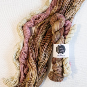 Louie & Lola Yarns Yarn Club Flock & Feather Yarn of the Month - July 2026 - Partridge Silkie Hen