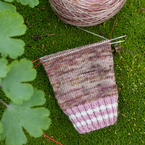 Louie & Lola Yarns Yarn Club Flock & Feather Yarn of the Month - July 2026 - Partridge Silkie Hen