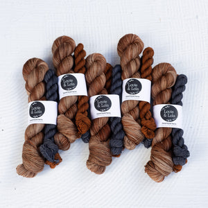Louie & Lola Yarns Yarn Club Flock & Feather Yarn of the Month - June 2026 - Silver Duckwing Welsummer