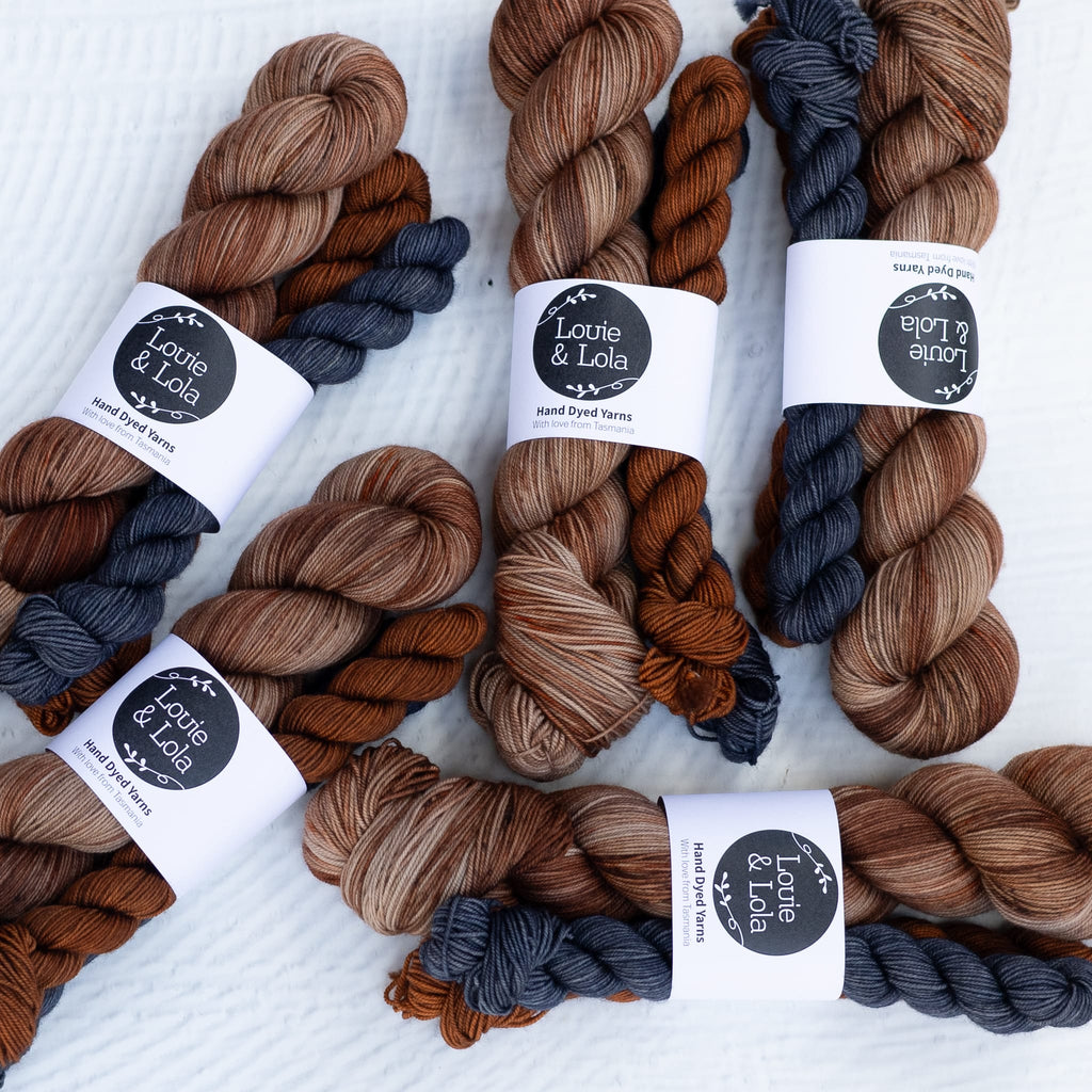 Louie & Lola Yarns Yarn Club Flock & Feather Yarn of the Month - June 2026 - Silver Duckwing Welsummer