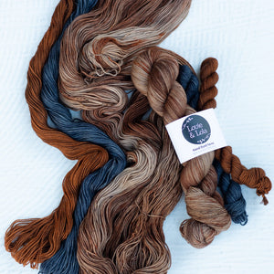 Louie & Lola Yarns Yarn Club Flock & Feather Yarn of the Month - June 2026 - Silver Duckwing Welsummer