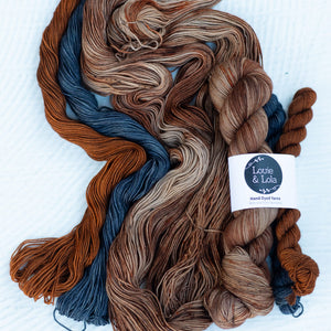Louie & Lola Yarns Yarn Club Flock & Feather Yarn of the Month - June 2026 - Silver Duckwing Welsummer