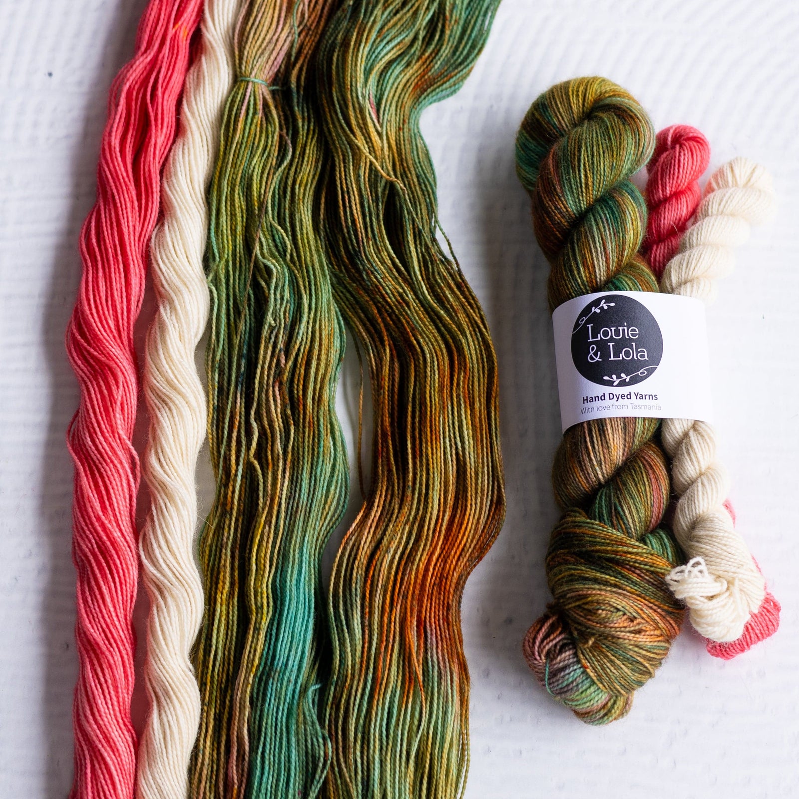 Louie & Lola Yarns Yarn Club Flock & Feather Yarn of the Month - March 2026 - An Easter Surprise