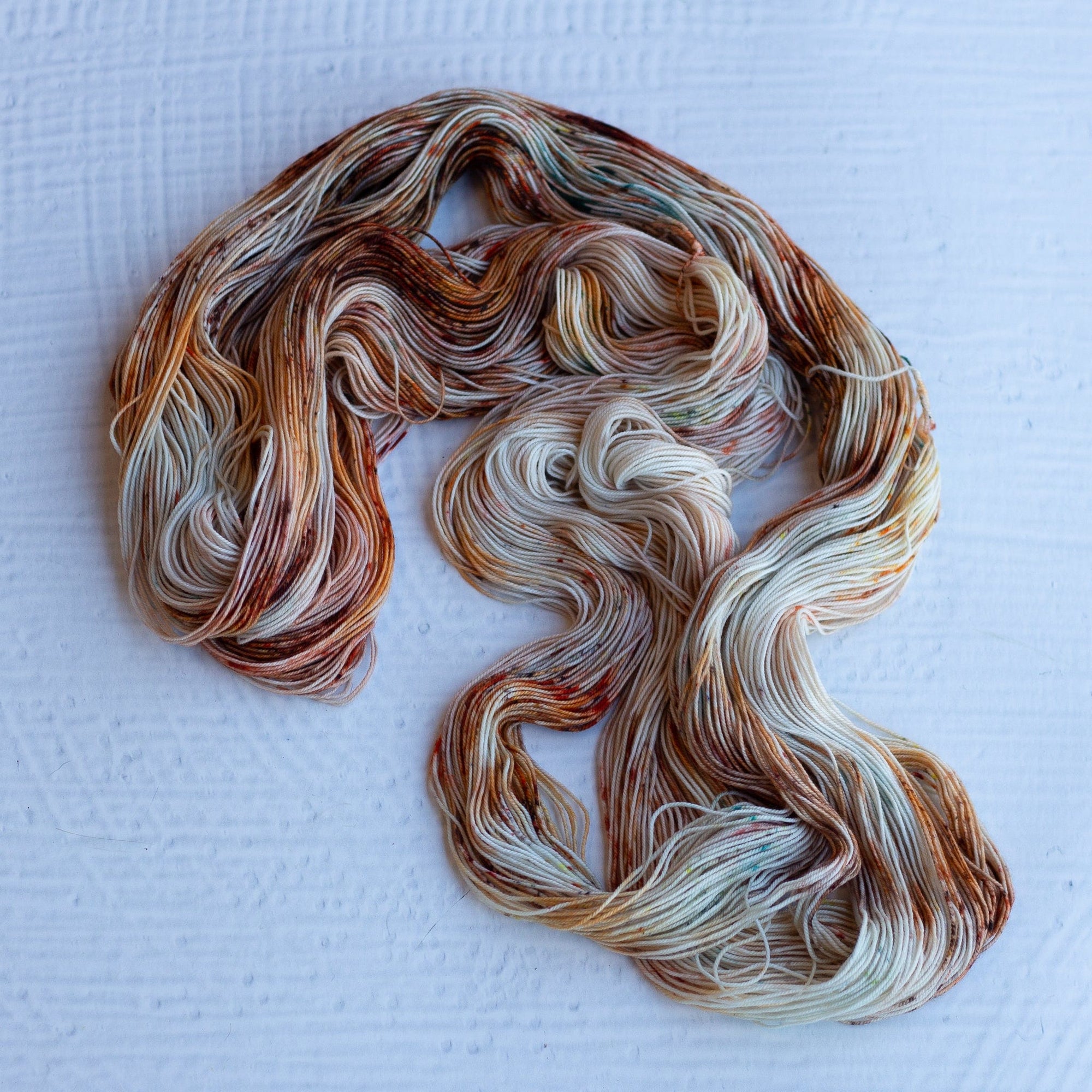 Louie & Lola Yarns Yarn Club Flock & Feather Yarn of the Month - May 2025 - Buff Laced Polish Hen