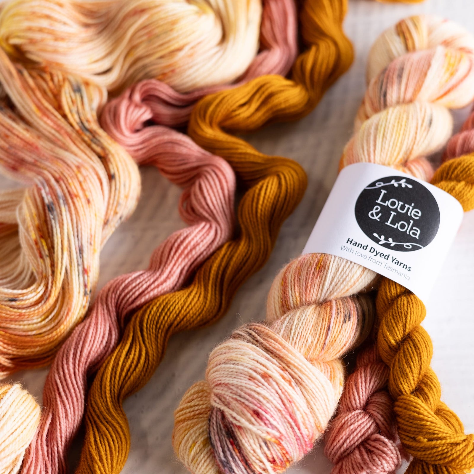 Louie & Lola Yarns Yarn Club Flock & Feather Yarn of the Month - October 2026 - Buff Cochin