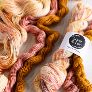 Louie & Lola Yarns Yarn Club Flock & Feather Yarn of the Month - October 2026 - Buff Cochin