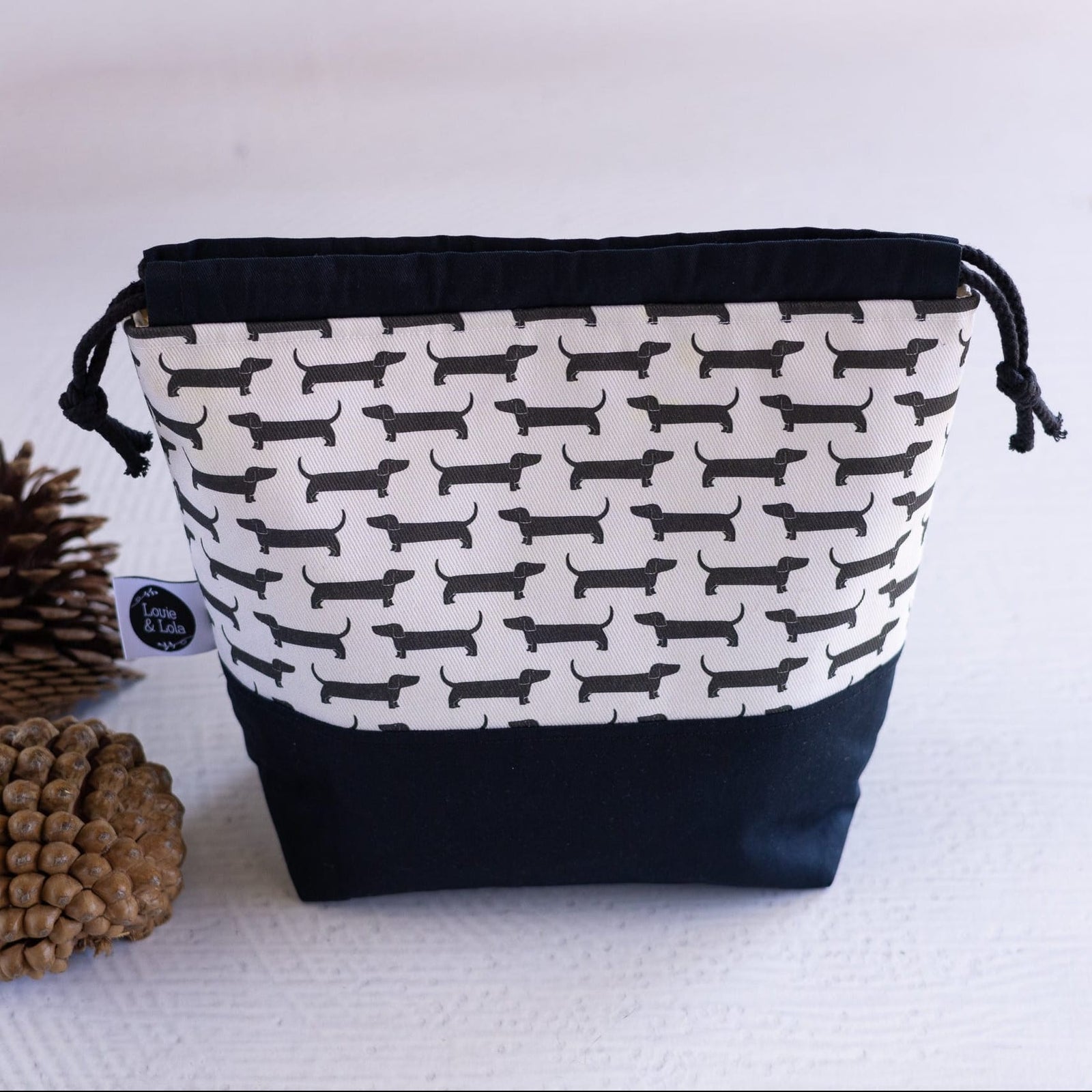 Madge Collection The Madge Collection - Dachshund Project Bag