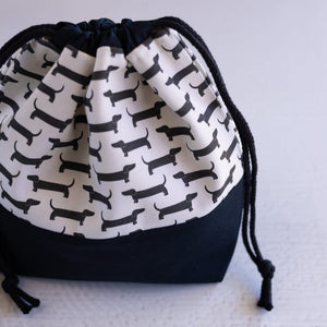 Madge Collection The Madge Collection - Dachshund Project Bag